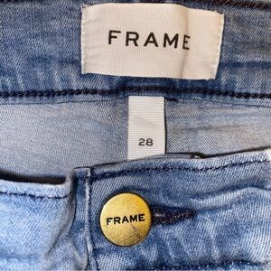 Frame  Le High Skinny Womens Stretch Jean Size 28